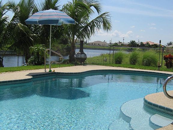 Pool on Gulf Access Canal