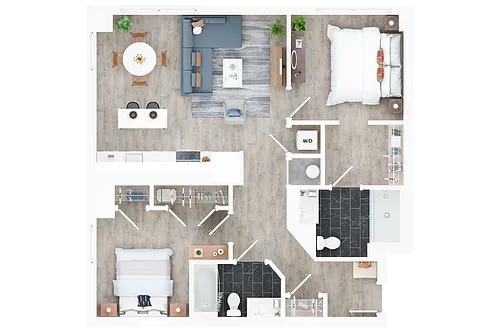 Floor plan B8B - II