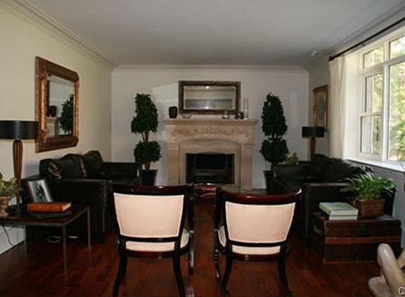 View from picture window is mature trees on non-buildable parcel