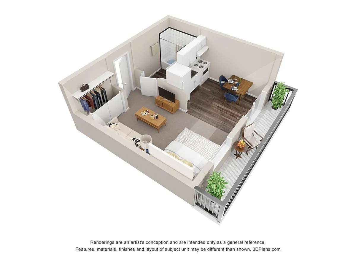 Floor plan Davenport