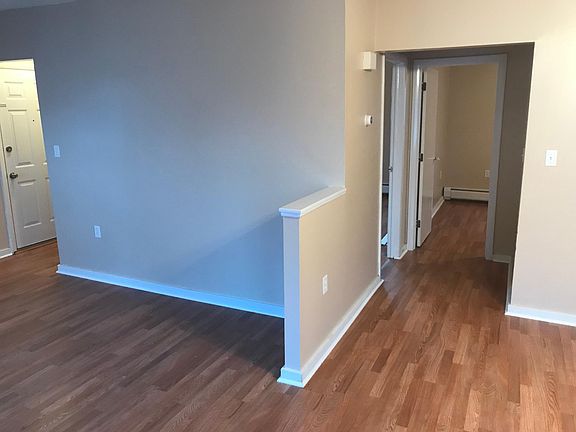 Hallway from living room into the bedrooms