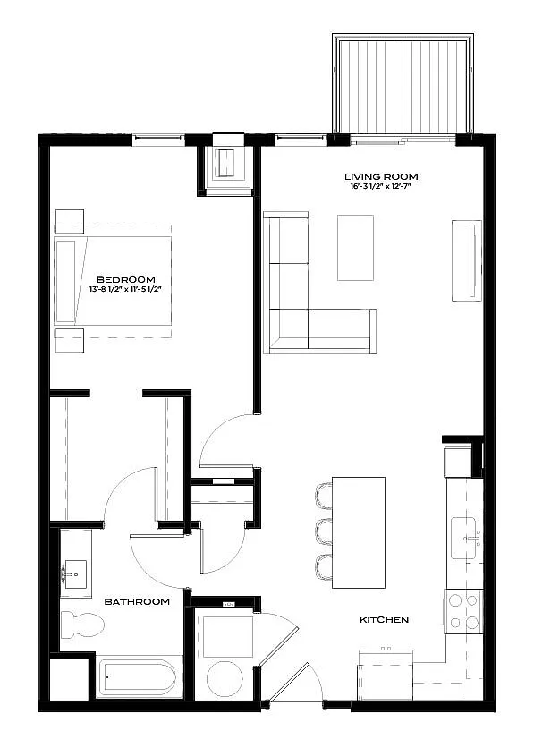 Floor plan A1a