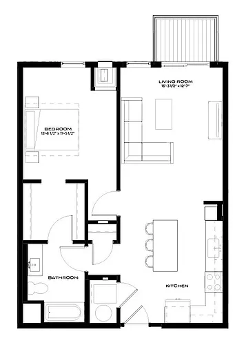 Floor plan A1a