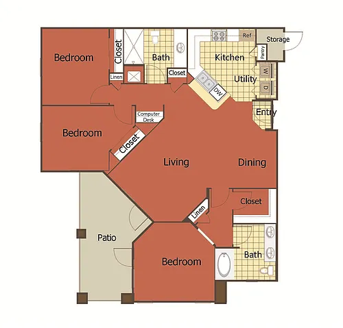 Floor plan C1