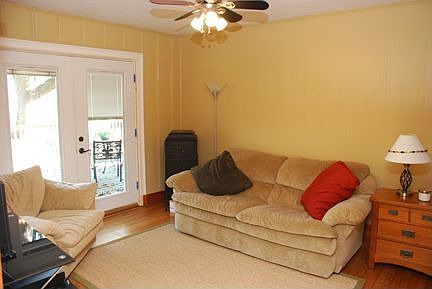 Easy back deck access