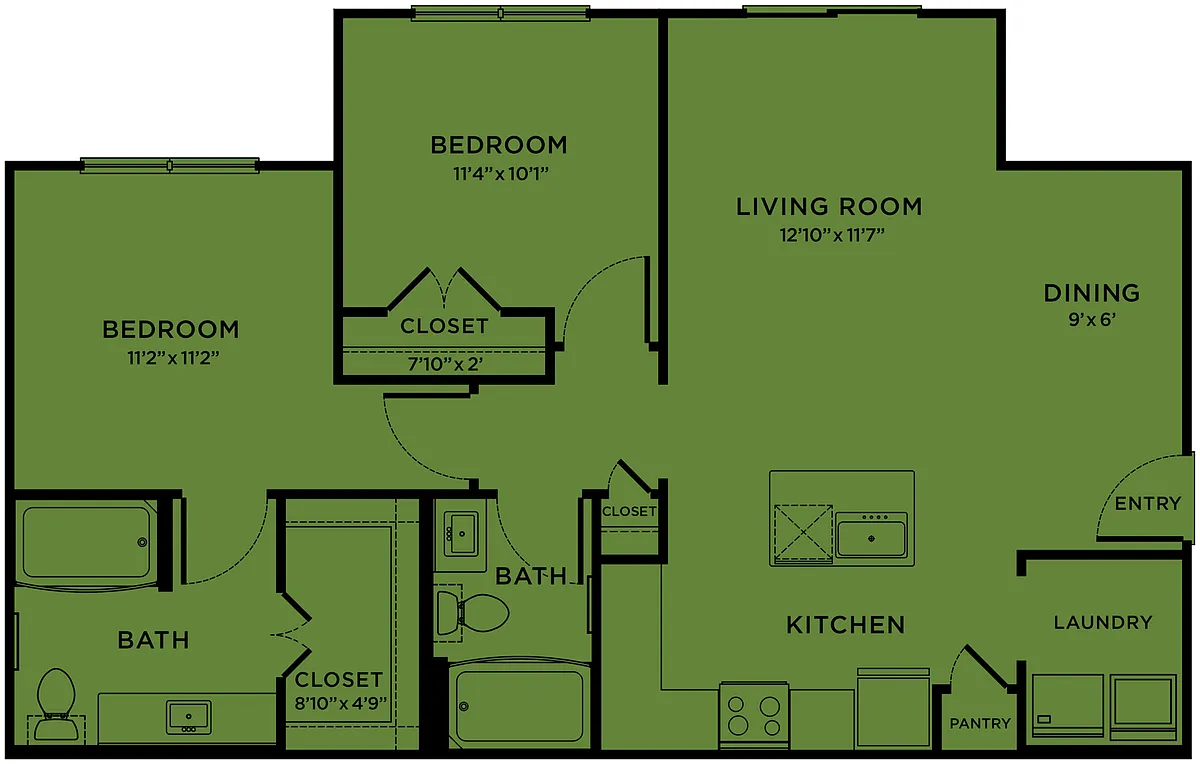 Floor plan B1