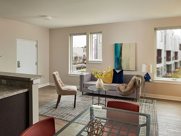 Apartment living room area