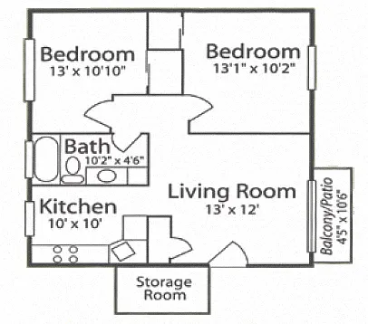 Floor plan 2 - Dandelion
