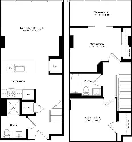 Floor plan B19