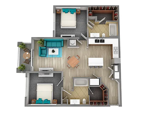 Floor plan B1