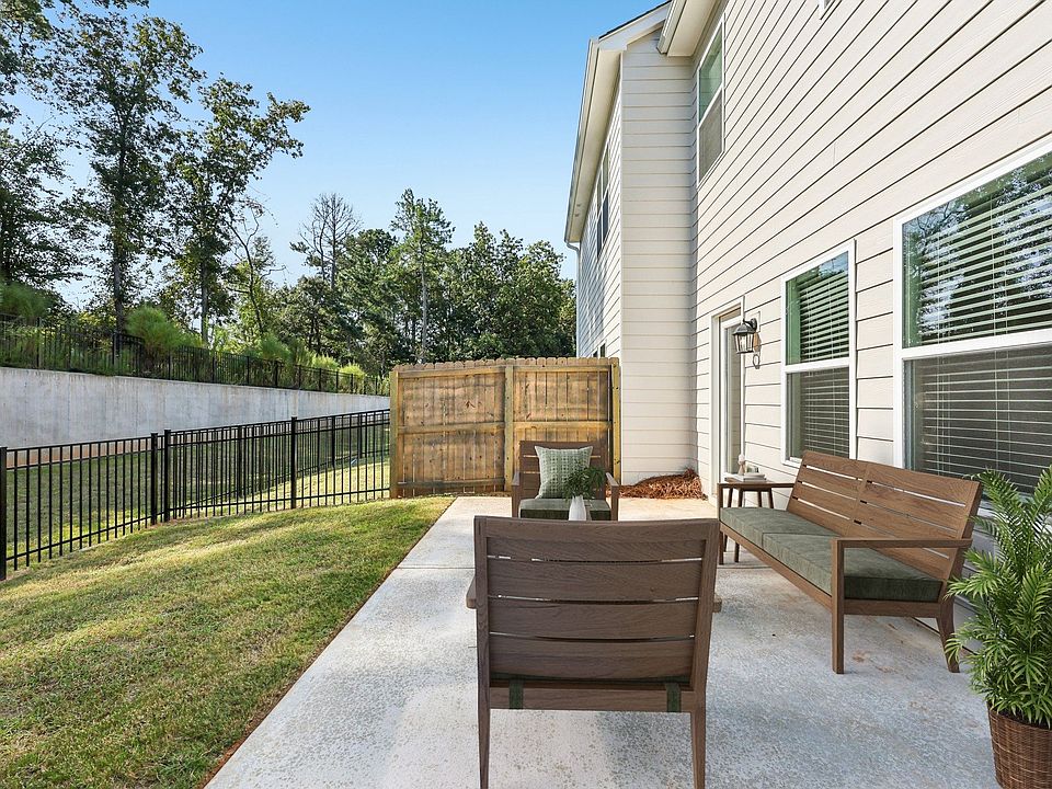 Westport backyard patio area.