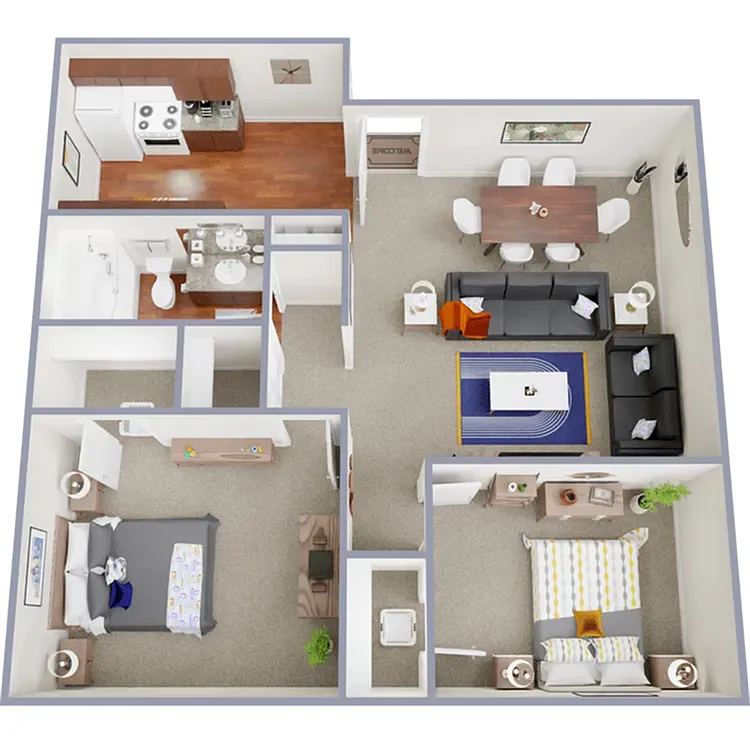 Floor plan B1