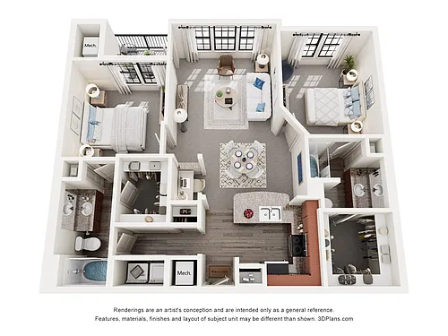 Floor plan Madison