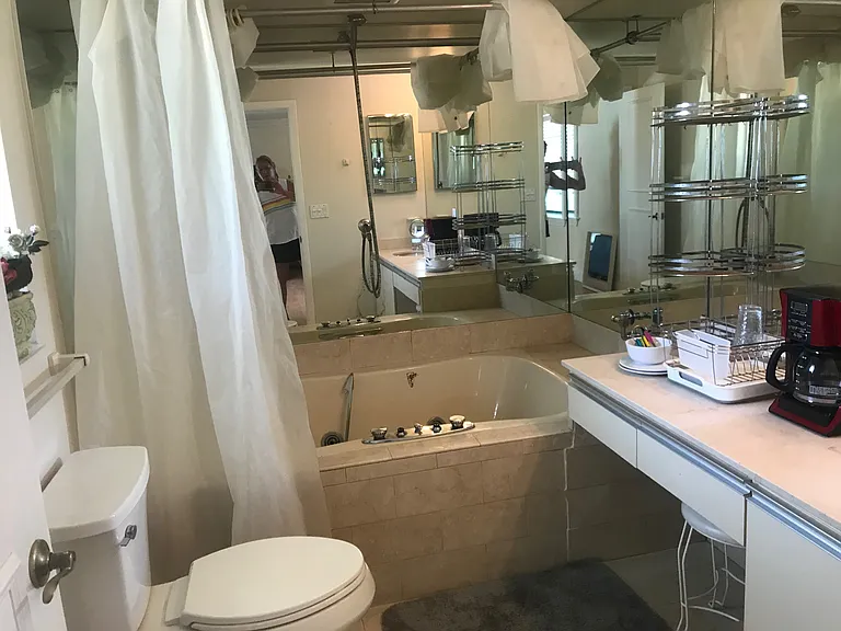 Large Master bathroom with lots of storage