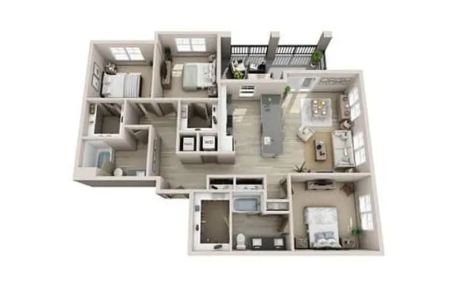 Floor plan C1