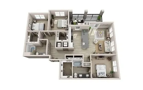 Floor plan C1
