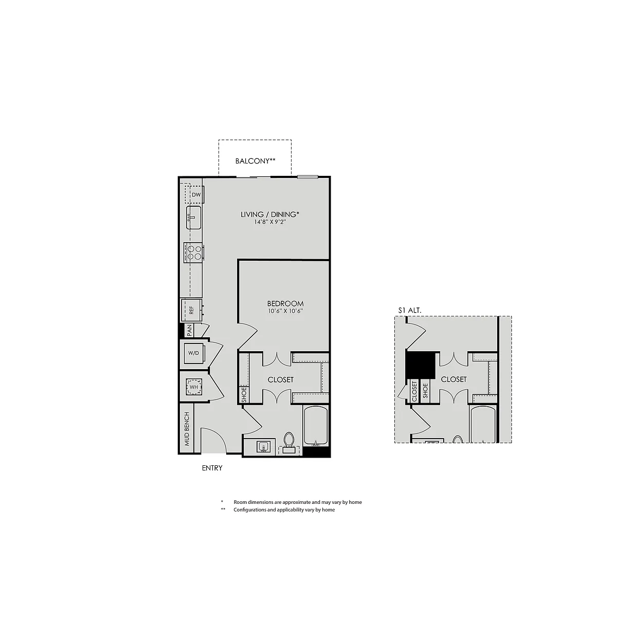 Floor plan S1