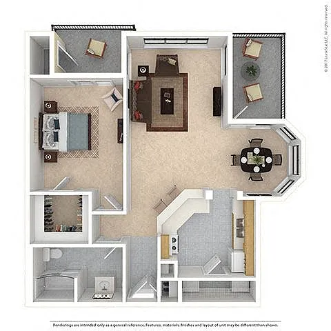 Floor plan A1B
