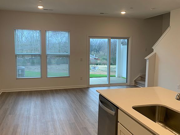 Blinds installed on all windows for privacy while allowing for ample light