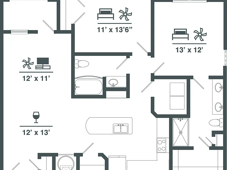 B7 Floor Plan B7 Floor Plan