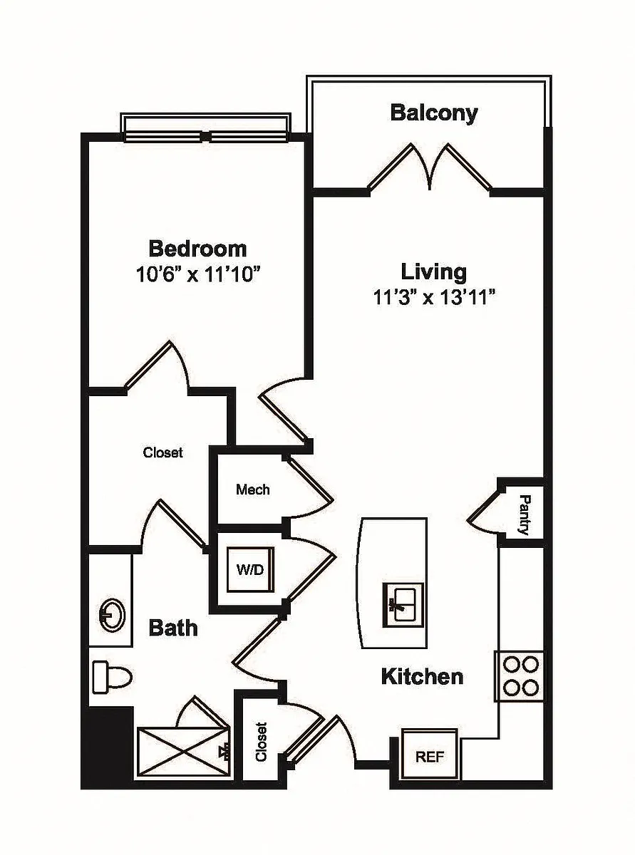 Floor plan A1