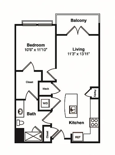 Floor plan A1