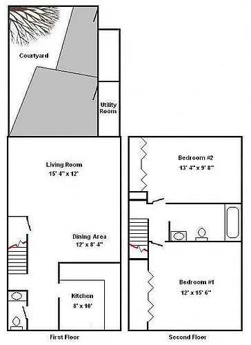 Floor plan Rosette - Townhouse