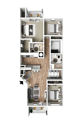 Floor plan 3/2