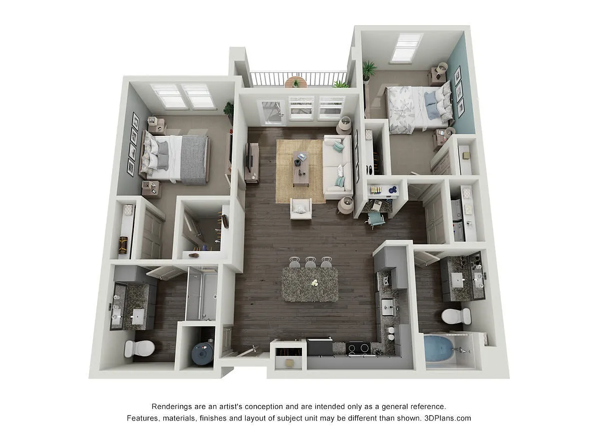 Floor plan Gemini LL