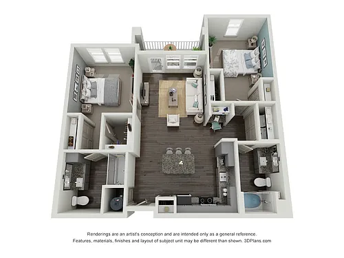 Floor plan Gemini LL