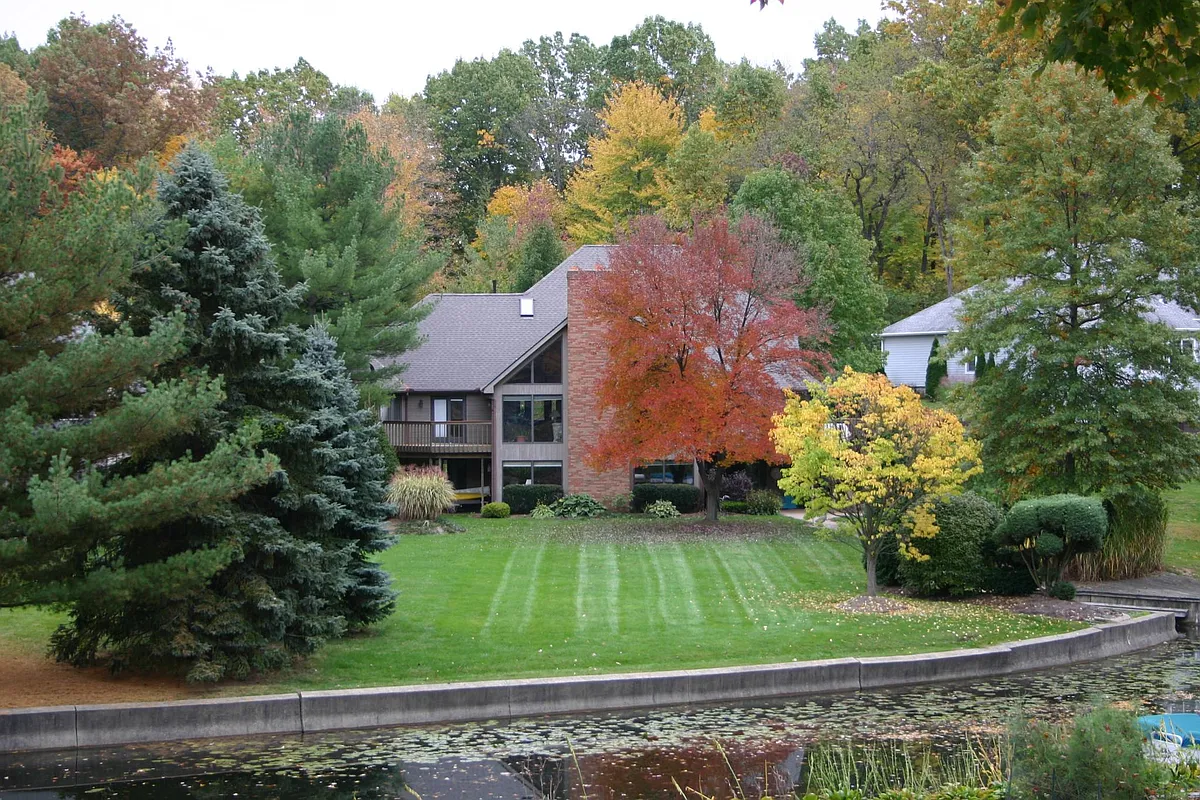 Water side of home... rental on ground level - 4654 Dustys Cir