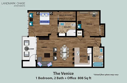 Floor plan The Venice