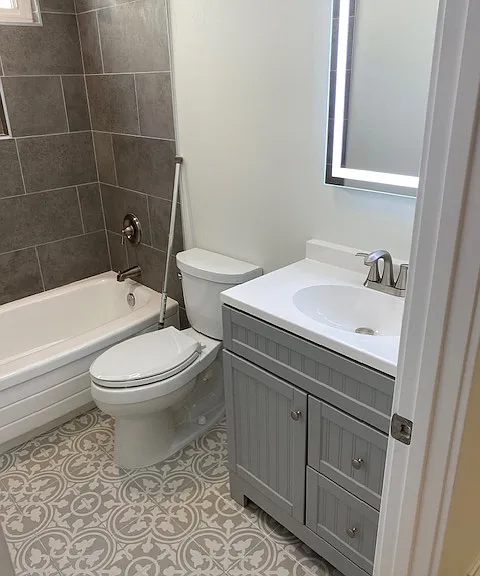 Hall bathroom