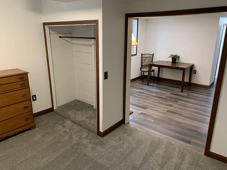 Dresser included for use