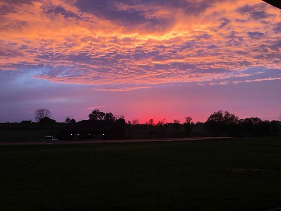 Sunset looking out front