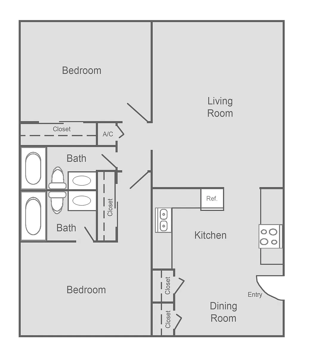Floor plan B2