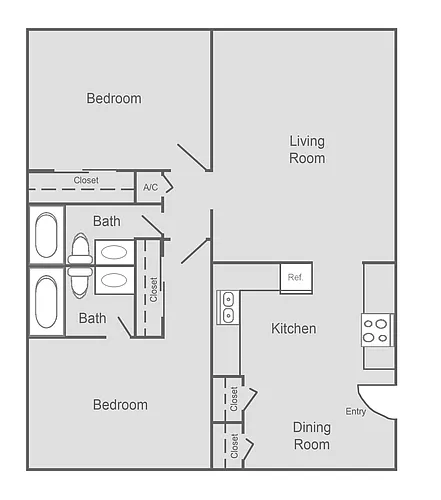 Floor plan B2