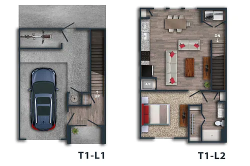 Floor plan T1