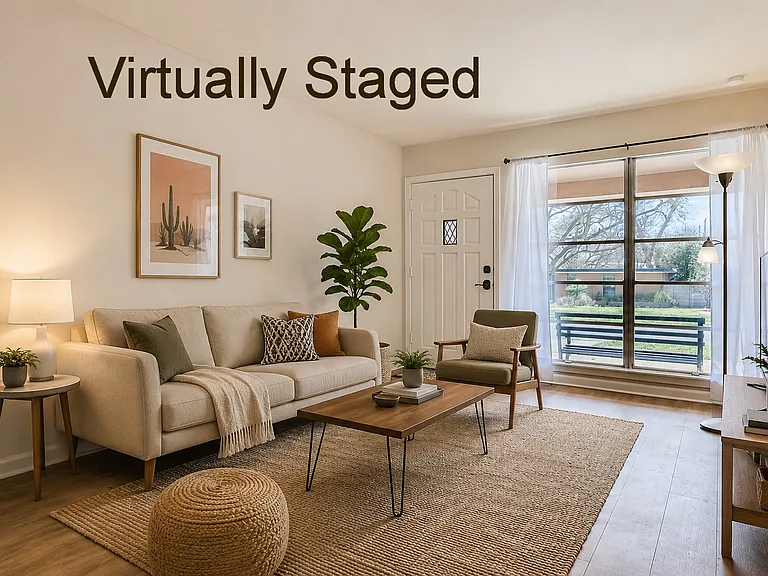 Living/Den (virtually staged)