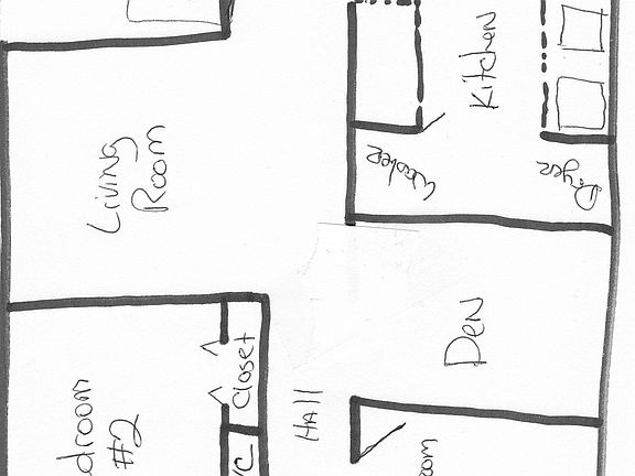 Very Rough Floor Plan