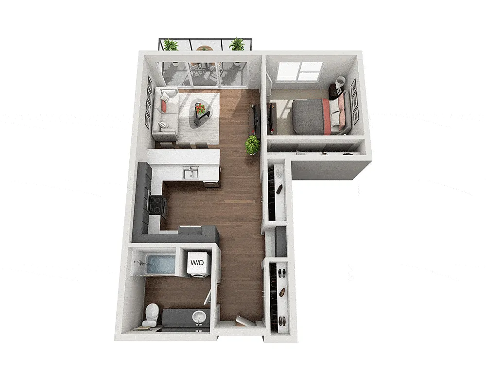 Floor plan A1E