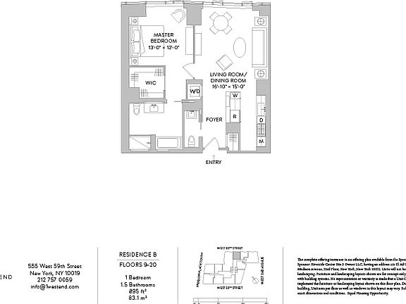 2nd image of 1 W End Ave #11B