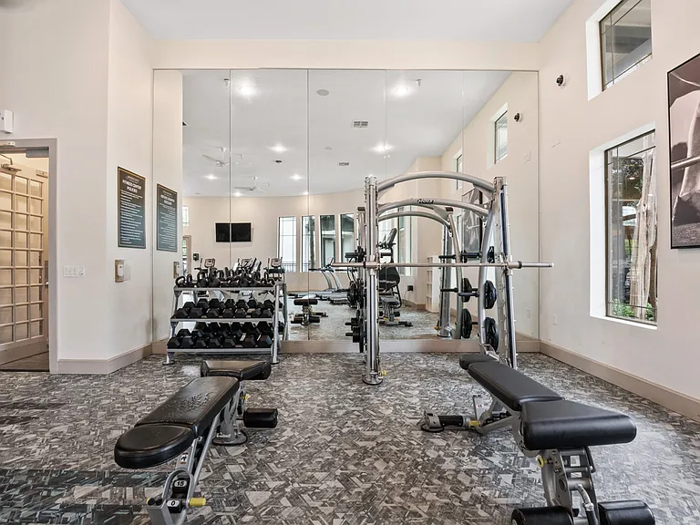 Strength equipment at Mission Gate in Plano TX