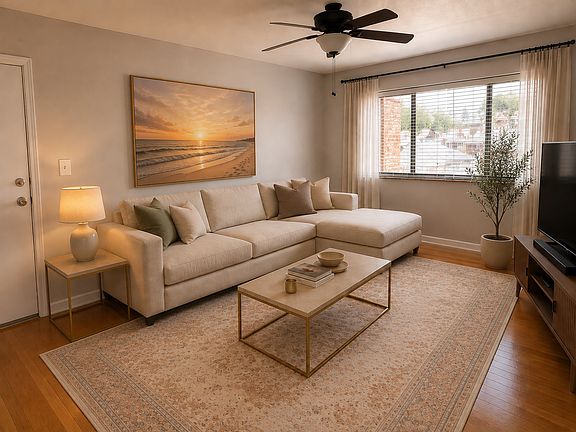 Living room - apartment door