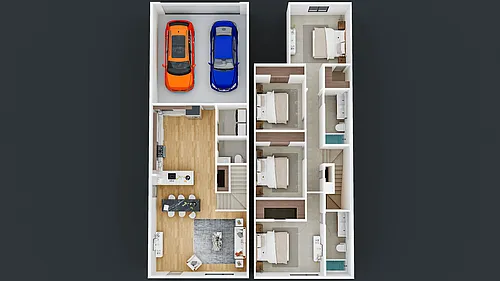 Floor plan Goodwin (AU1620)