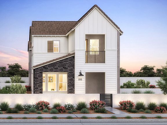 Plan 1 Contemporary Farmhouse Elevation A