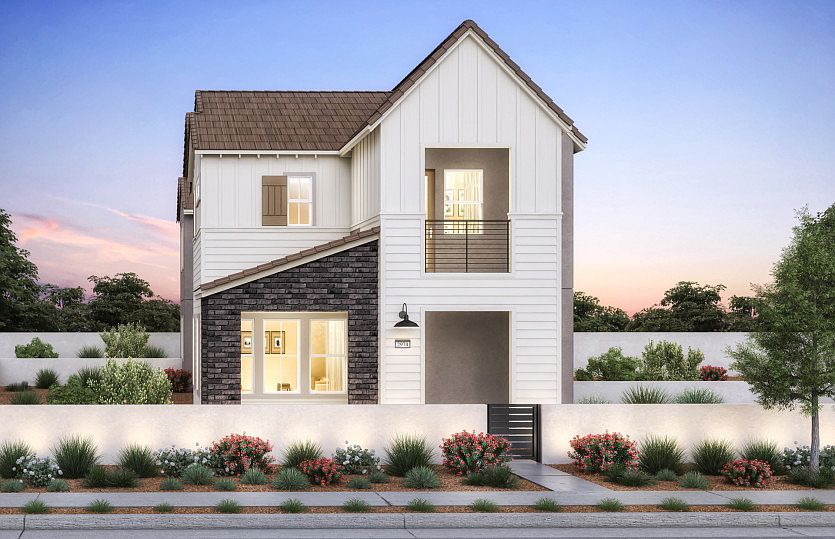 Plan 1 Contemporary Farmhouse Elevation A