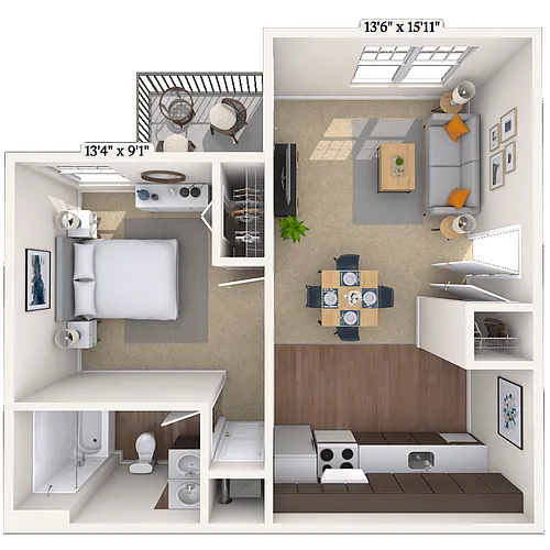 Floor plan The Dahlia