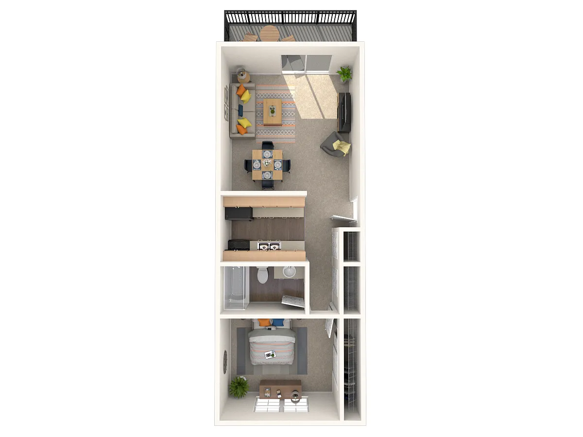 Floor plan Lancaster