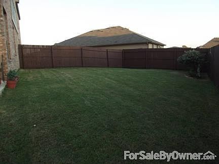 Back yard side of house